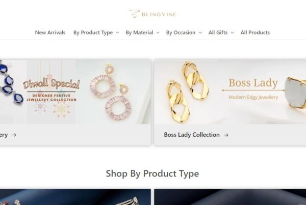 BlingVine – E-Commerce Website