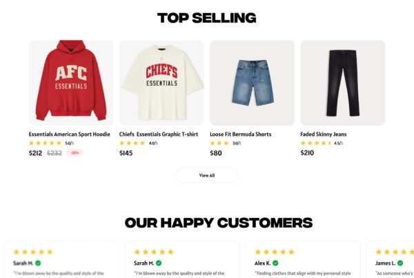 Fear of God – Concept E-Commerce Redesign (Personal Project)